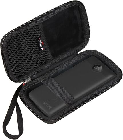 Mchoi Hard Case Suitable for VRURC Portable Charger 20000mAh, Waterproof Shockproof Power Bank Carrying Protective Case, Case Only Pink in Saudi Arabia