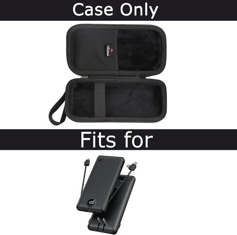Mchoi Hard Case Suitable for VRURC Portable Charger 20000mAh, Waterproof Shockproof Power Bank Carrying Protective Case, Case Only Pink in Saudi Arabia