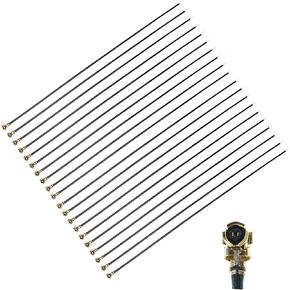 Oiyagai 20pcs 2.4G IPEX4 15cm Feeder Line RF0.81 Antenna for FRSKY X4R / X4RSB / S6R / D Series/TF Series Receiver