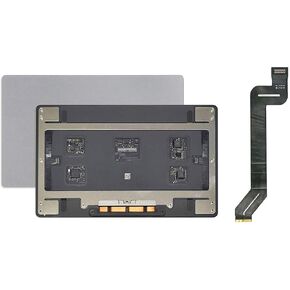 New Trackpad Touchpad with Flex Cable Replacement for MacBook Pro Retina 15.4" A1990 2018 2019 Year (Space Gray)