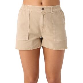 O'NEILL Women's Woven Pull-On Shorts - Comfortable and Casual Lightweight Short for Women with Pockets