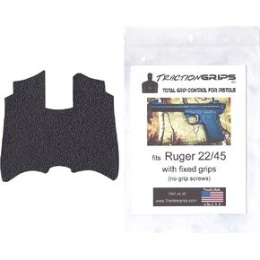 Rubber Grip Tape Overlay for Ruger 22/45 with Non Removable Grips