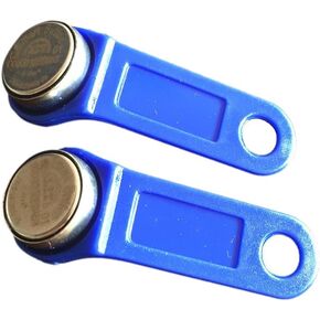 YARONGTECH-DS1990A-F5 TM IB Card iButton Dallas Key tag with Blue Handle