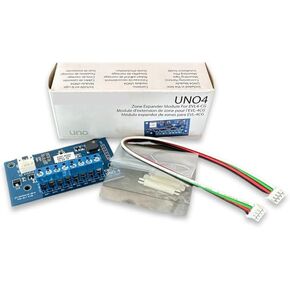 UNO4 Zone Expander for EVL4 or Duo-IP/LTE in Universal Mode. 4 Inputs, 2 Outputs.