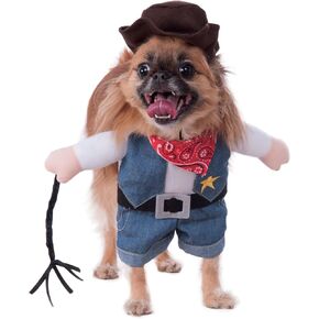 Rubie's Walking Cowboy Pet Costume, Small