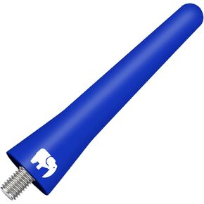 ONE250 2.5" inch Short Copper Core Antenna, Compatible with Mitsubishi - Lancer (2002-2017), Mirage (2010-2024), Montero (2001-2019), Outlander (2005-2018), RVR (2016-2018), L200 (2010-2024) (Black)