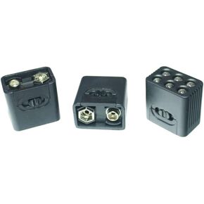 9 Volt LED Flashlight- Ultra Bright (3-Pack)