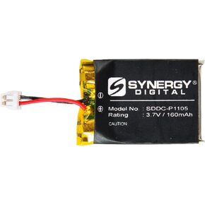 Synergy Digital Dog Collar Battery, Works with SportDOG FieldTrainer 425 Receiver Dog Collar, (Li-Pol, 3.7V, 160 mAh) Battery - Compatible with SportDOG SAC54-13735 Battery