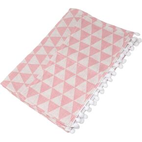 yueton 1Pack Microwave Oven Cover Cute Pink Dustproof Kitchen Appliance Cover Cotton Linen Home Appliance Protector for Home Kitchen Decor Appliance Dust Control