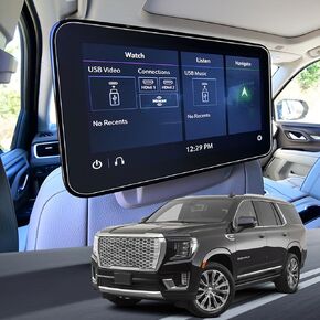YEE PIN لـ 2021-2024 GMC Yukon AT4/SLE/SLT واقي شاشة 12.6 بوصة للترفيه الخلفي الذي يعمل باللمس غطاء حماية حساس فائق الدقة ومضاد للخدش وشفاء ذاتي وخالي من الفقاعات 4 عبوات in Kuwait
