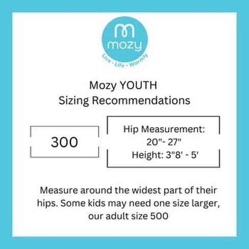 Mozy Wearable & Weatherproof Lower-Body Thermal Wrap For The Outdoors For Kids in Saudi Arabia