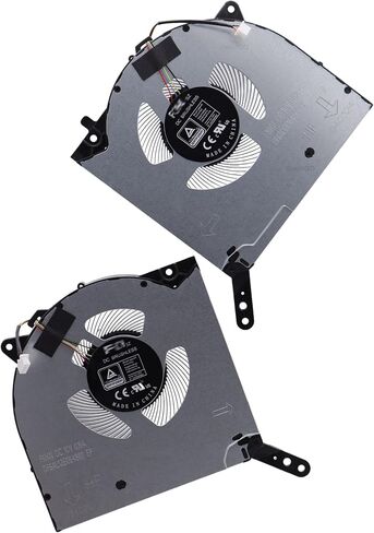 Deal4GO 10V CPU & GPU Graphics Cooling Fan 5H40S20293 replacement for Lenovo Legion 7 16ACHG6 82N6 R9000K Y9000K (2021), Black in Saudi Arabia
