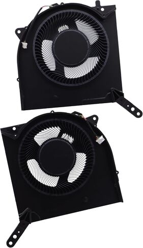 Deal4GO 10V CPU & GPU Graphics Cooling Fan 5H40S20293 replacement for Lenovo Legion 7 16ACHG6 82N6 R9000K Y9000K (2021), Black in Saudi Arabia