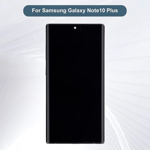 شاشة LCD متوافقة مع Samsung Galaxy Note10+ Note 10 Plus SM-N975U SM-N975F/DS 6.8 بوصة شاشة LCD تعمل باللمس مع أدوات (أسود هالة) in Saudi Arabia
