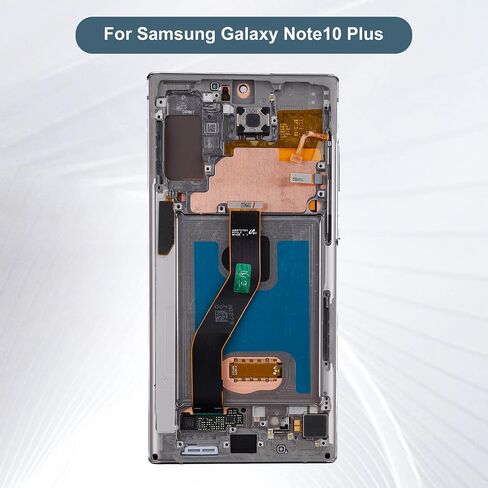 شاشة LCD متوافقة مع Samsung Galaxy Note10+ Note 10 Plus SM-N975U SM-N975F/DS 6.8 بوصة شاشة LCD تعمل باللمس مع أدوات (أسود هالة) in Saudi Arabia
