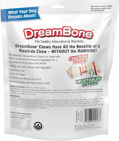 DreamBone Mini Chew, Treat Your Dog To a Chew Made with Real Meat and Vegetables in Saudi Arabia
