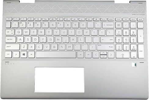 الشظية Palmrest ث/لوحة المفاتيح الخلفية استبدال ل HP Envy X360 15-DR 15M-DR إصدار بطاقة الرسومات المنفصلة L53815-001 in Kuwait