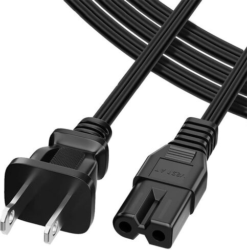 6Ft Extra Long TV Power Cord Replacement for Sharp TV LC-C5277UN LC-C5262U LC-C5255U LC-C4677UN LC-C4662U LC-C4655U LC-C4654U LC-C4643U in Saudi Arabia