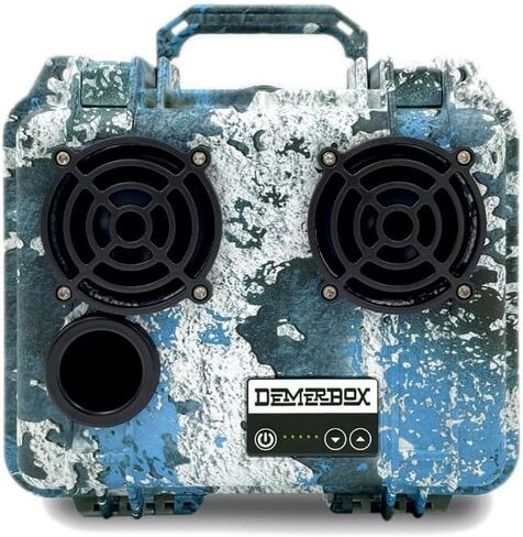 Rift DB2 Speaker : Waterproof, Portable, and Rugged Outdoor Bluetooth Speakers. Loud Sound, 40+ hr Battery Life, Dry Box + USB Charging, Multi-Pairing Party Mode. in Kuwait