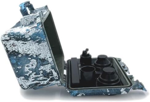 Rift DB2 Speaker : Waterproof, Portable, and Rugged Outdoor Bluetooth Speakers. Loud Sound, 40+ hr Battery Life, Dry Box + USB Charging, Multi-Pairing Party Mode. in Kuwait