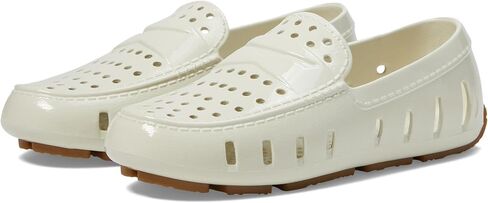 Floafers Kids Floafers Prodigy Driver EVA Loafers for Kids (Toddler/Little Kid/Big Kid) - Massage-pod Footbed Burgundy Patent/Black 6 Toddler M in Saudi Arabia
