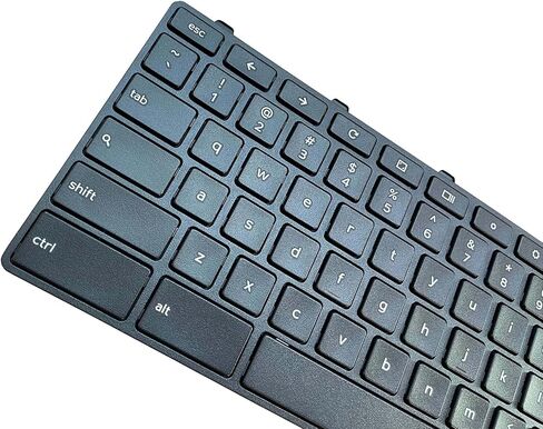 لوحة مفاتيح جديدة لأجهزة Dell Chromebook 11 3100 5190 3110 3120 مع مفتاح القفل US TPN-136US001909 AE09U018 NSK-EJ1SW in Saudi Arabia