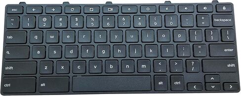 لوحة مفاتيح جديدة لأجهزة Dell Chromebook 11 3100 5190 3110 3120 مع مفتاح القفل US TPN-136US001909 AE09U018 NSK-EJ1SW in Saudi Arabia