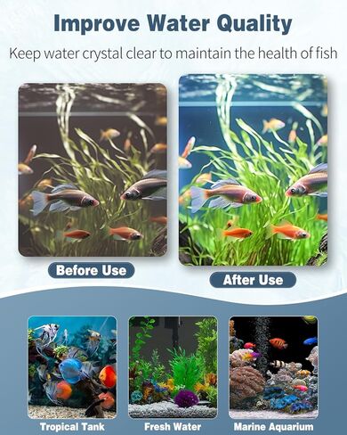 Pawfly 3 Pack Aquarium Bio Sponge Foam Filter Media Pad, Fish Pond DIY Foam Filter Pads for Sumps Ponds Hydroponics, 17" L x 11" W x 1" H in Saudi Arabia