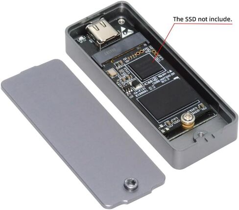 xiwai 20Gbps Type-C USB3.2 Gen2 USB4 to M-Key M.2 NVMe NGFF SATA 2242/2230mm SSD Enclosure PCBA Adapter RTL9220 Chipset in Saudi Arabia