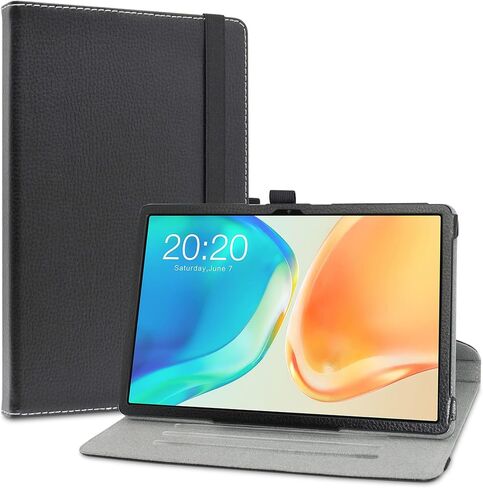 Compatible with TECLAST M40 Plus Rotation Case,TECLAST P20S Rotation Case，TECLAST P30S Rotation Case，360 Degree Rotation Stand PU Cover for 10.1" TECLAST M40 Plus/P20S/P30S/P40HD Tablet,Purple in Saudi Arabia