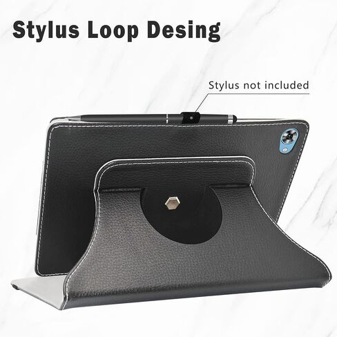 Compatible with TECLAST M40 Plus Rotation Case,TECLAST P20S Rotation Case，TECLAST P30S Rotation Case，360 Degree Rotation Stand PU Cover for 10.1" TECLAST M40 Plus/P20S/P30S/P40HD Tablet,Purple in Saudi Arabia
