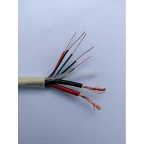 24 AWG 5C 16 AWG 2C (50FT) Carol 92151A 24/5C+16/2C Ivory Composite Antenna Rotor Cable CMX/CMR Outdoor ONT 50ft
