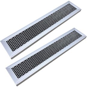 2 Pack Pure Air Microwave Filter Replacement for Frigidaire Microwaves FFMV152, FFMV154, FFMV162, FFMV163, FFMV164, FFMV174, FGMV153, FGMV155, FGMV175, FGMV176, FMV152, FMV157, LFMV164, Part# FRPAMRAF