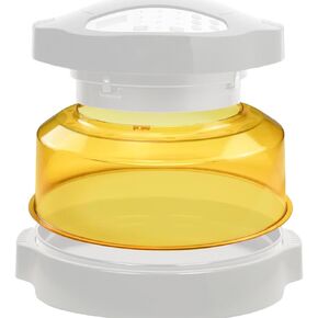 Power Dome Replacement for Nuwave Oven, Advanced Plastic Hood Cover for Nuwave Oven Pro Plus and Elite Oven, Transparent Amber