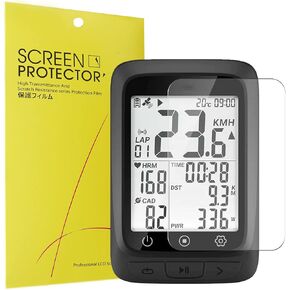 Compatible for COOSPO BC107 Screen Protector, [6 Pack] Full Coverage TPU Clear Film Compatible with COOSPO BC107 Bike GPS (6 PACK)