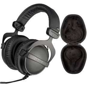 سماعات رأس Beyerdynamic DT 770M (80 أوم) مع حزمة حافظة سماعات الرأس ذات الغلاف الصلب (عنصران) in Kuwait