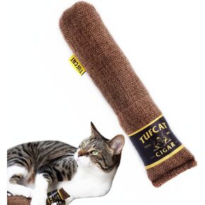 Cigar Fun Cat Toys with Catnip, Soft Fun Cat Kicker Toys to Chase, Exercise, Swatting, Hunting, and Biting for Indoor Cats of All Breeds