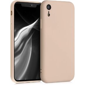 kwmobile Case Compatible with Apple iPhone XR Case - Slim Protective TPU Silicone Phone Cover - Moon Glow