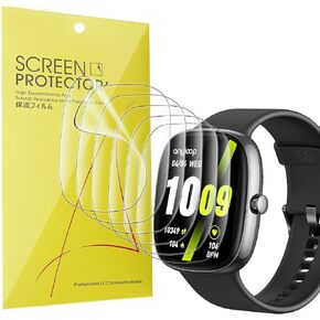 Compatible for VPSTAY ALW1 Watch Screen Protector, [6 Pack] Full Coverage TPU Clear Film Compatible for Anyloop ALW1 1.69 Inches Watch Mini (6 Pack)
