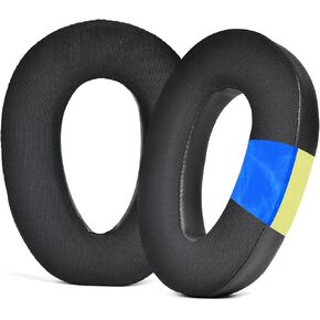 PXC 550 Cooling Gel Ear Pads Replacement Ear Pads Cushions Compatible with Sennheiser PXC 480 PXC 550 PXC 550-II MB 660 UC MB 660 MC Headphones High-Density Memory Foam Earpads Ear Cups Cover (Black)