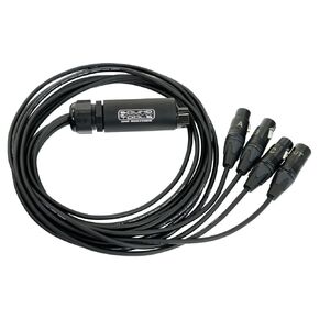 Sound Tools 3-Way Mic Switcher with MBB Technology, Includes 4 XLR Cables, All-Analog 3-in-1-Out Selector for Stage & Studio, Fits Mic Clip