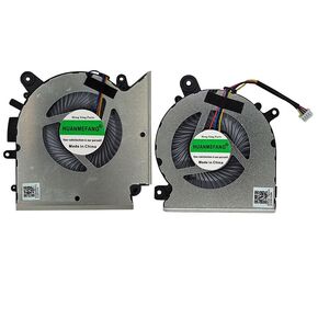 New CPU +GPU Cooling Fan Compatible for MSI GF76 GF66 GL76 MS-1711 Fan P/N PABD08008SH N459 DC5V 1.0A /PAAD06015SL N460 DC5V 0.55A