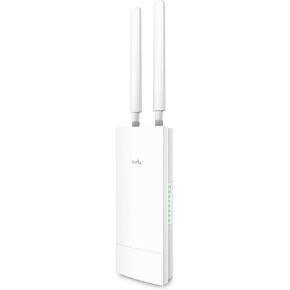 Cudy Unlocked Outdoor 4G LTE Cat 6 Gigabit Modem Router with SIM Card Slot, 2 CA, AC1200 WiFi, EG060K, IP65, Detachable Antennas, Passive PoE Adapter, Pole or Wall mounting, VPN, LT700 Outdoor