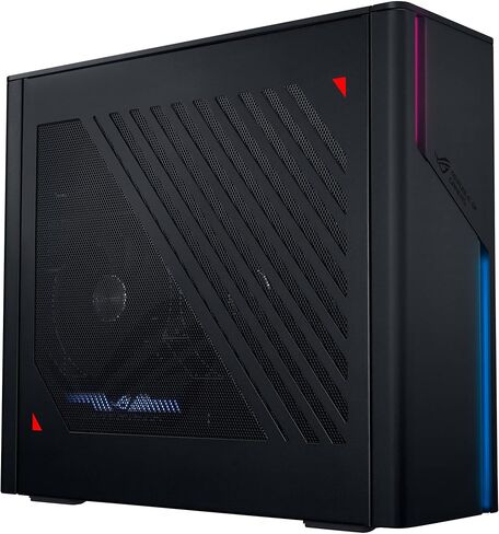 الكمبيوتر المكتبي ASUS ROG G22CH للألعاب والترفيه (Intel i9-13900KF 24-Core، GeForce RTX 4070، 32GB DDR5 4800MHz RAM، 1TB SSD + HD HDD، WiFi، Bluetooth، Win 11 Home) مع حقيبة ظهر متميزة in Saudi Arabia