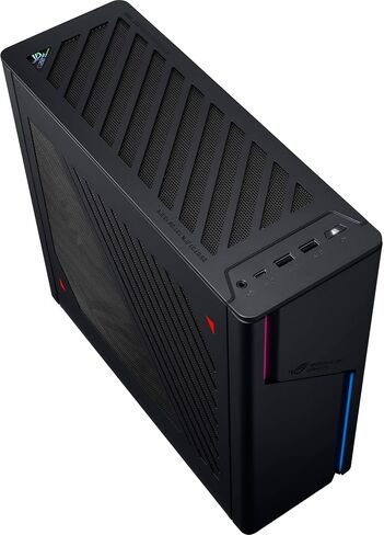 الكمبيوتر المكتبي ASUS ROG G22CH للألعاب والترفيه (Intel i9-13900KF 24-Core، GeForce RTX 4070، 32GB DDR5 4800MHz RAM، 1TB SSD + HD HDD، WiFi، Bluetooth، Win 11 Home) مع حقيبة ظهر متميزة in Saudi Arabia