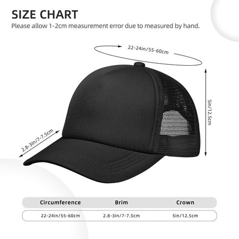 Trucker Hat Men & Women with Photo Logo, Custom Adjustable Baseball Cap in Saudi Arabia
