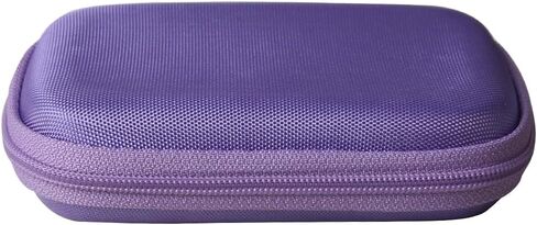 Hermitshell Hard Travel Case for Anker Power Bank, 10,000mAh Portable Charger with Built-in USB-C Cable and Lanyard (Purple) in Saudi Arabia