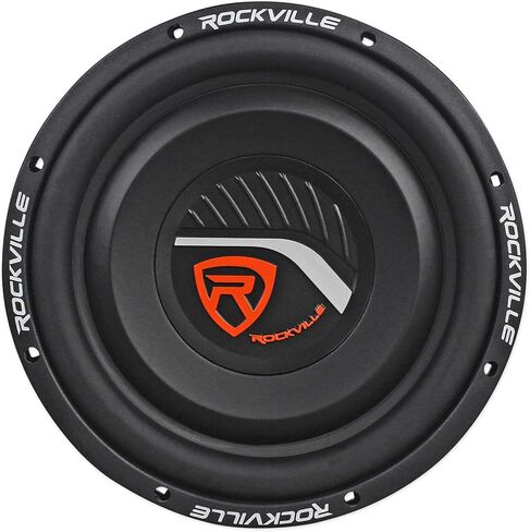 Rockville W12T4S2 12" Shallow Mount 1400w Peak Car Subwoofer 2-Ohm Sub 350w RMS CEA Rated,Black in Saudi Arabia