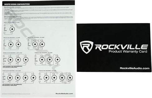Rockville W12T4S2 12" Shallow Mount 1400w Peak Car Subwoofer 2-Ohm Sub 350w RMS CEA Rated,Black in Saudi Arabia