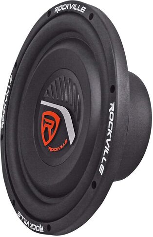Rockville W12T4S2 12" Shallow Mount 1400w Peak Car Subwoofer 2-Ohm Sub 350w RMS CEA Rated,Black in Saudi Arabia